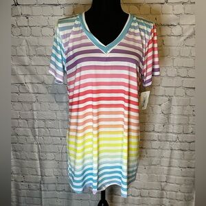 Heimish Striped Top - wrinkle free - M